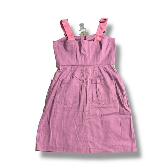 Polly Pocket Vintage Mini Dress – Light Purple & Mint Green Size Small - Picture 2 of 10